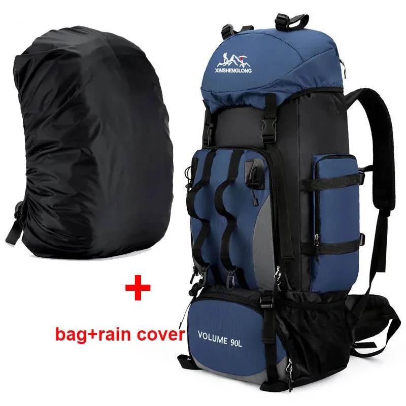 90L Waterproof Hiking Backpack – Durable Trekking Rucksack for Men & Women – Perfect for Outdoor Adventures
