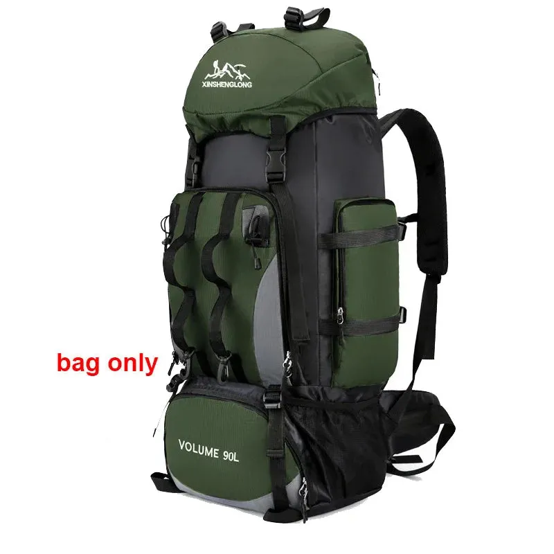 90L Waterproof Hiking Backpack – Durable Trekking Rucksack for Men & Women – Perfect for Outdoor Adventures