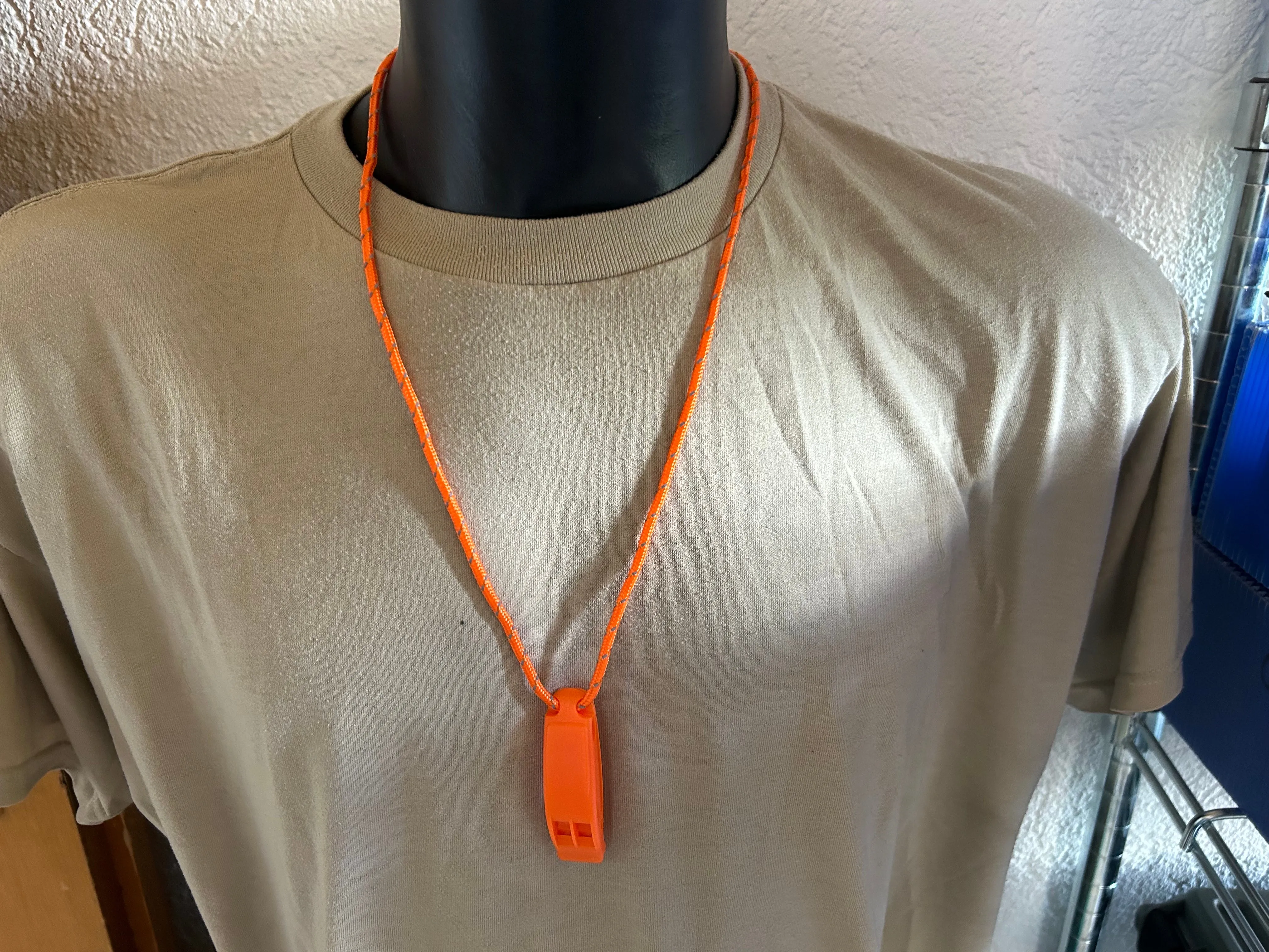 Accessories, Signal / Emergency Whistle 2M Marine-Series Orange w/ Lanyard