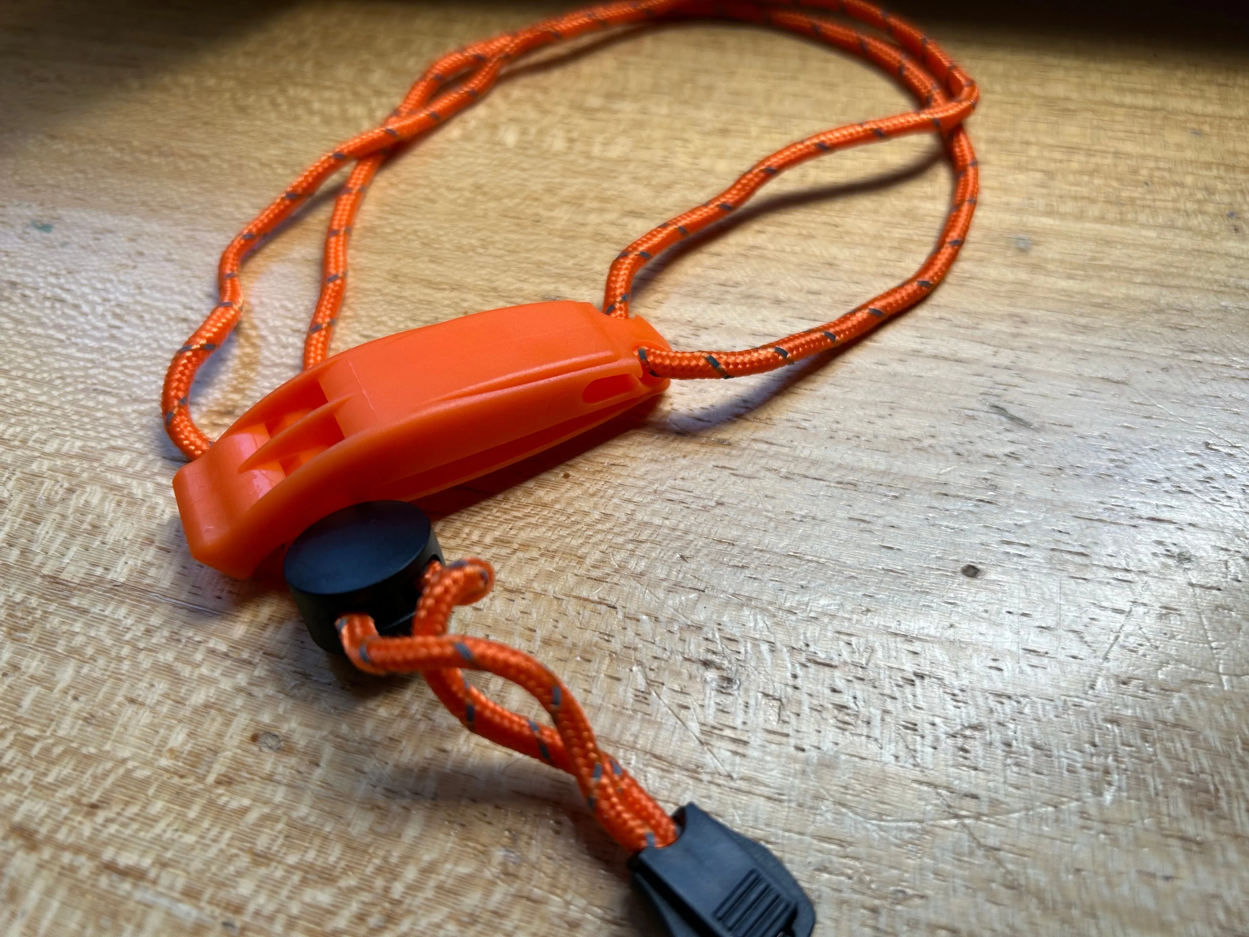 Accessories, Signal / Emergency Whistle 2M Marine-Series Orange w/ Lanyard