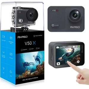 Action Camera WiFi Native 4K30fps With EIS Touch Screen