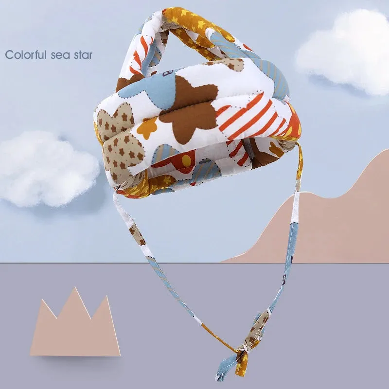 Adjustable Baby Safety Helmet - Soft Head Protection