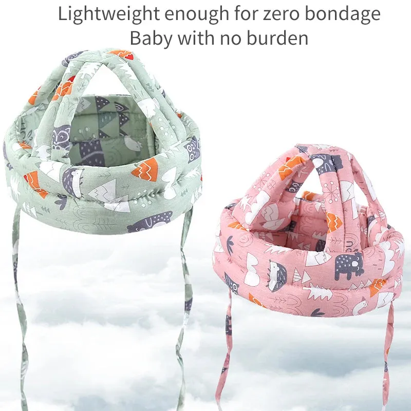 Adjustable Baby Safety Helmet - Soft Head Protection