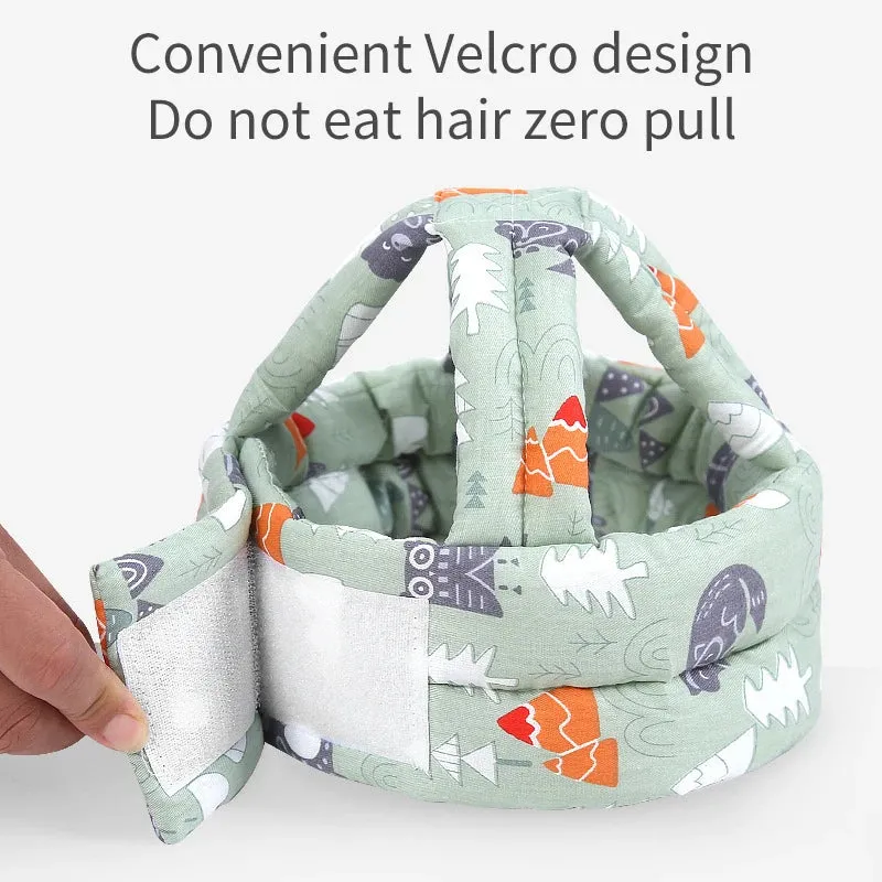 Adjustable Baby Safety Helmet - Soft Head Protection