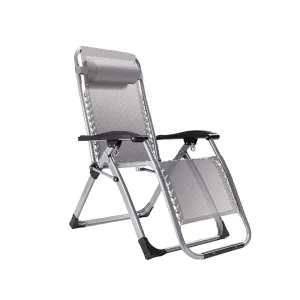 Adjustable Headrest Foldable Reclining Chair