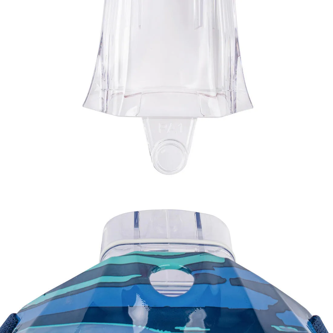 Adult’s Easybreath Surface Mask - 500 Coral with bag