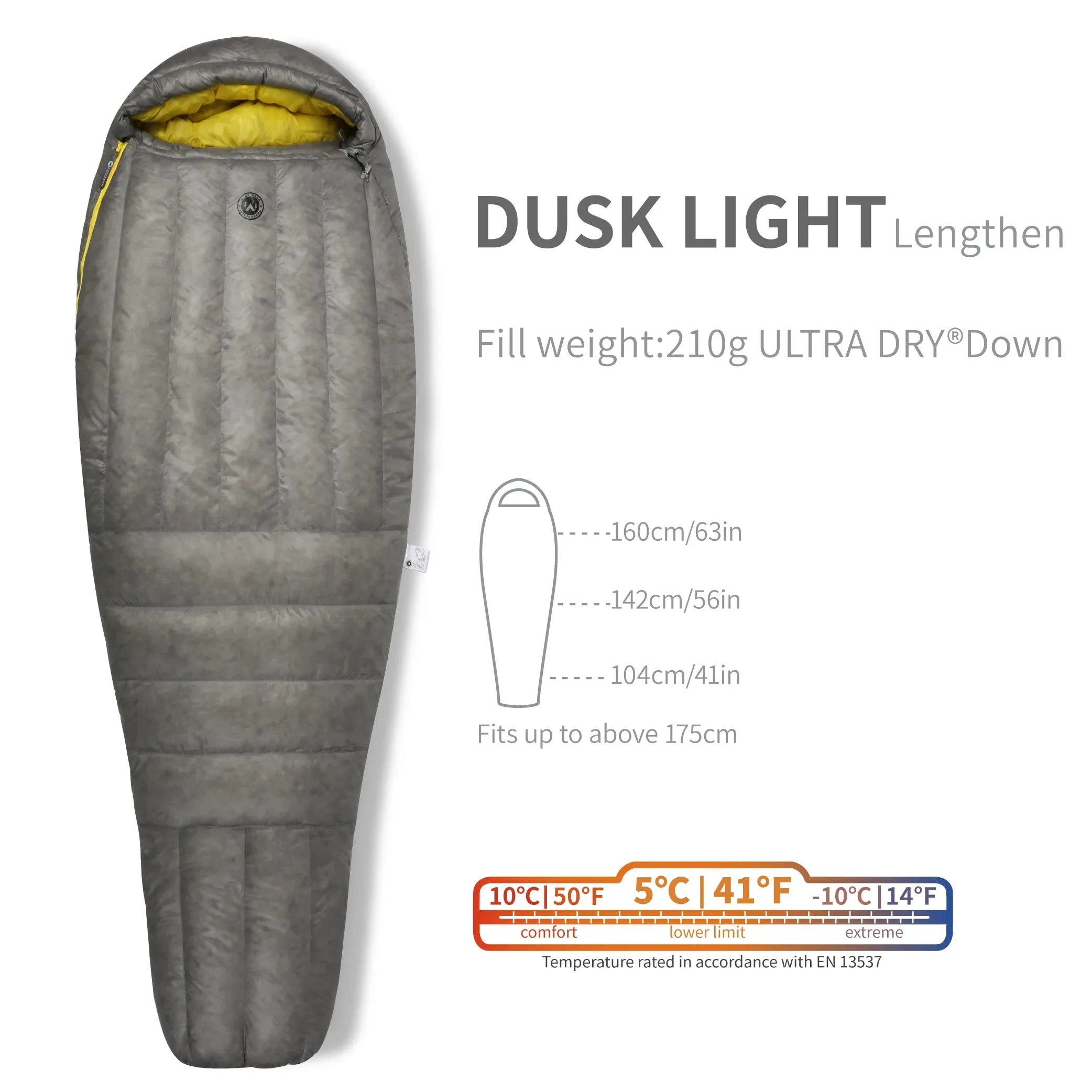 AEGISMAX Wind Hard Dusk Upgrade 7D Nylon DWR 800FP Ultra Dry Down Pro Ultralight Sleeping Bag