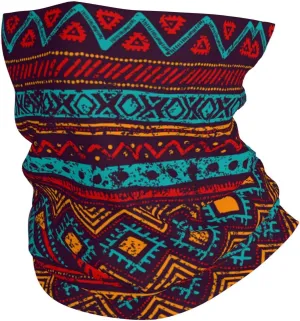 African Tribal Style Tube Neck Gaiter Scarf Face Mask Multifunction Bandana Balaclava Gaiter Face Cover Headwear For Men Women