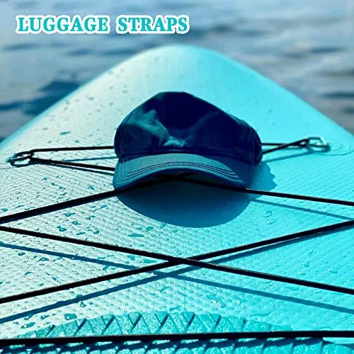 AKSPORT 10'6"×32"×6" Inflatable Stand Up Paddle Board with Premium Non-Slip Deck,Travel Backpack,Adjustable Paddle,Pump,Leash for Youth & Adult Ultra-Light Surfing SUP Boards