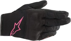 ALPINESTARS Stella S-Max Gloves - Black/Pink - XL 3537620-1039-XL