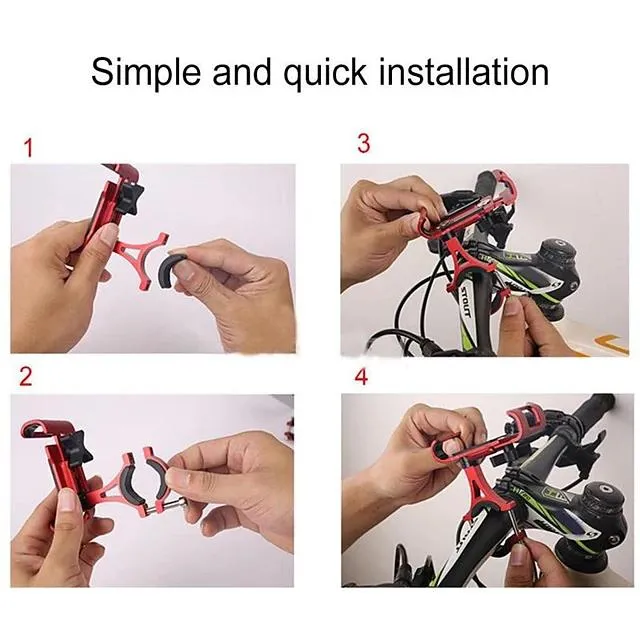 Aluminum Alloy Motorcycle Mobile Phone Holder