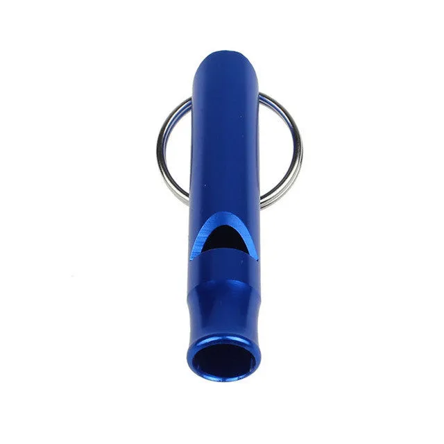 Aluminum Emergency Survival Whistle Keychain