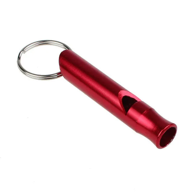 Aluminum Emergency Survival Whistle Keychain