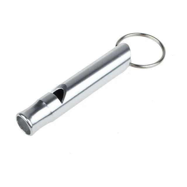 Aluminum Emergency Survival Whistle Keychain