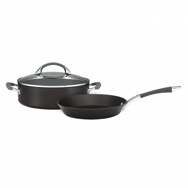 Anolon Endurance  26cm Skillet & 28cm Sauteuse 2pc Set