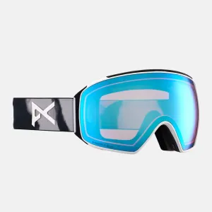 ANON M4 Toric Low Bridge Goggle   MFI Facemask 2025 - Family Tree/Perceive Variable Blue