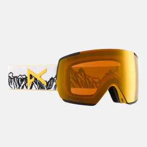 ANON M5 Goggle   MFI Facemask 2025 - Jumbo/Perceive Sunny Bronze