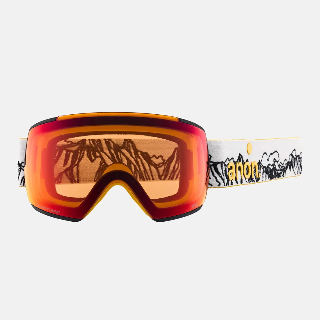 ANON M5 Goggle   MFI Facemask 2025 - Jumbo/Perceive Sunny Bronze