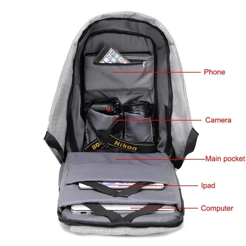 Anti-theft Backpack Bag 15.6 Inch