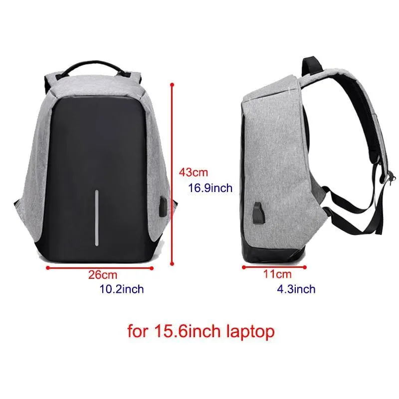 Anti-theft Backpack Bag 15.6 Inch