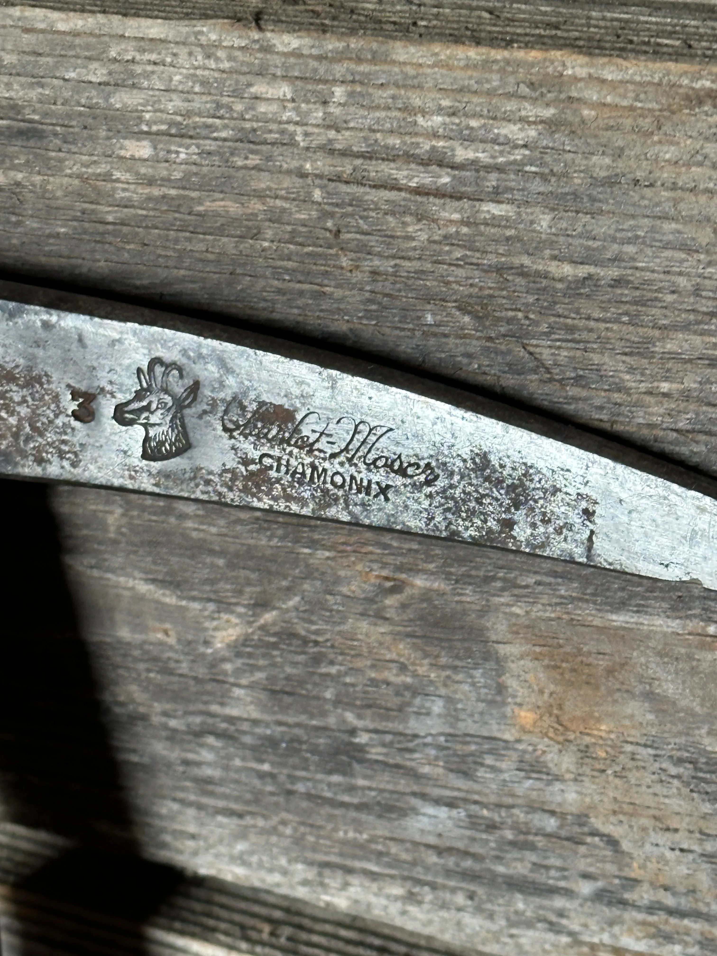Antique Charlet Moser Ice Axe
