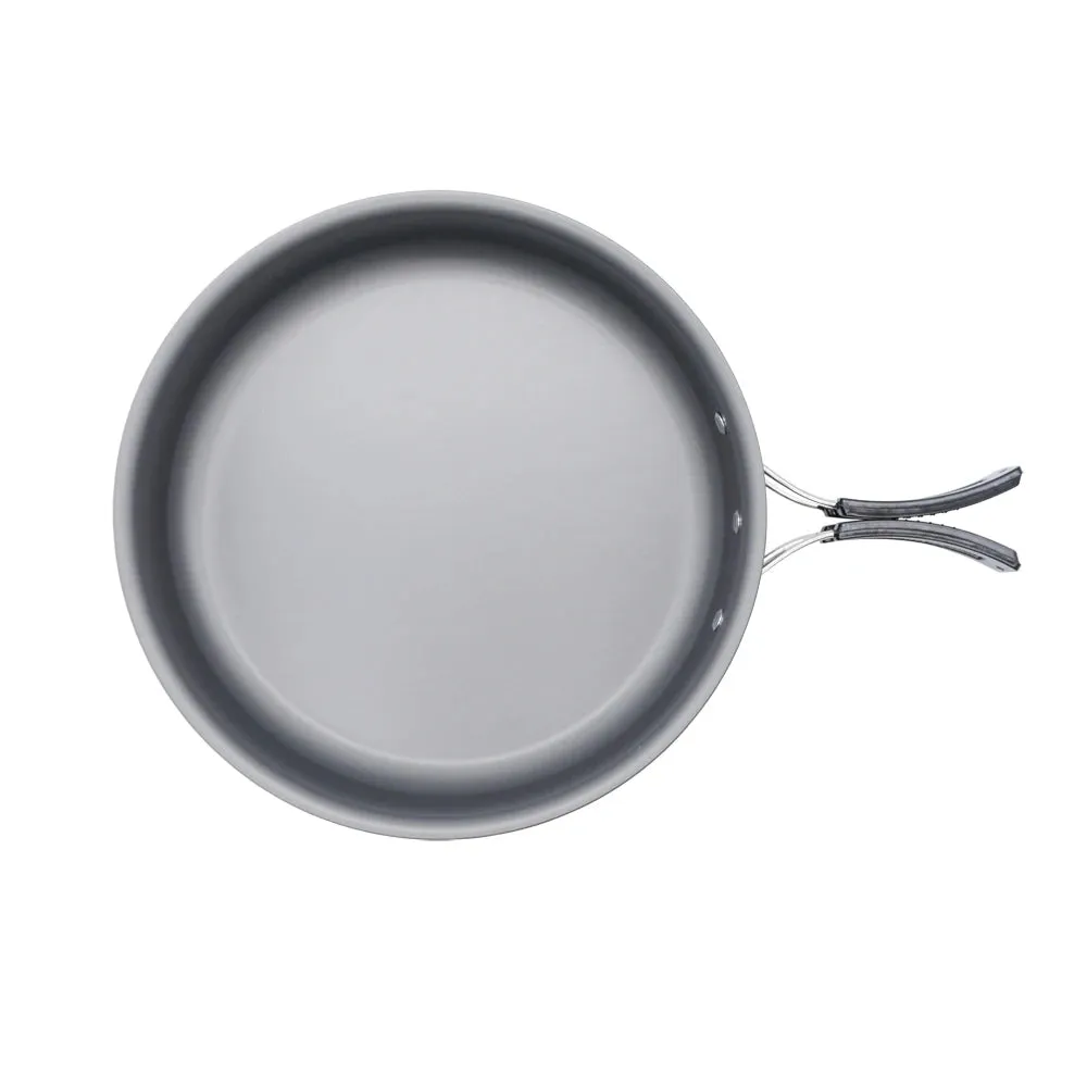 APG Camping Frying Pan Plate Folding Handle Outdoor Tableware Picnic Pot Cookware