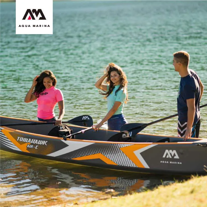 Aqua Marina 14'5" Tomahawk AIR-K 440 2-Person DWF High-end Inflatable Kayak