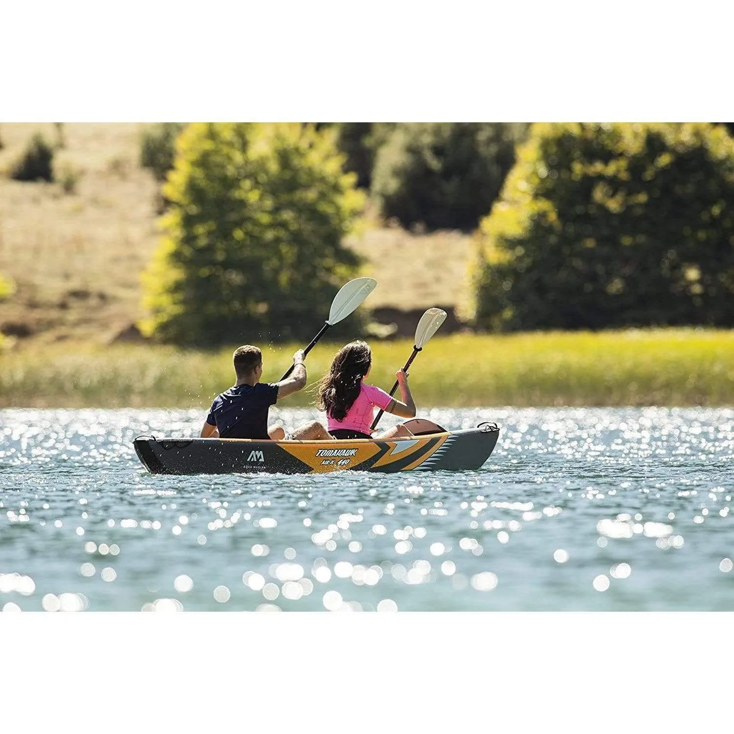 Aqua Marina 14'5" Tomahawk AIR-K 440 2-Person DWF High-end Inflatable Kayak