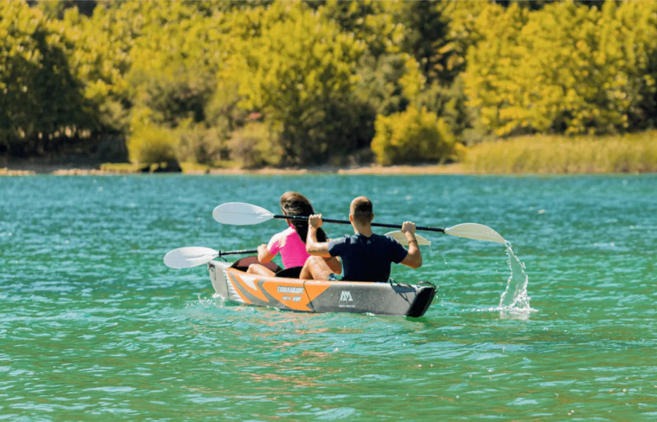 Aqua Marina 14'5" Tomahawk AIR-K 440 2-Person DWF High-end Inflatable Kayak