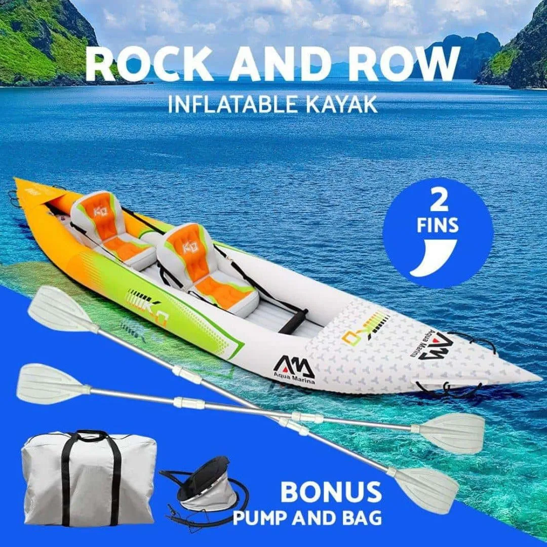 Aqua Marina Betta HM-K0 Inflatable 2 Person Kayak