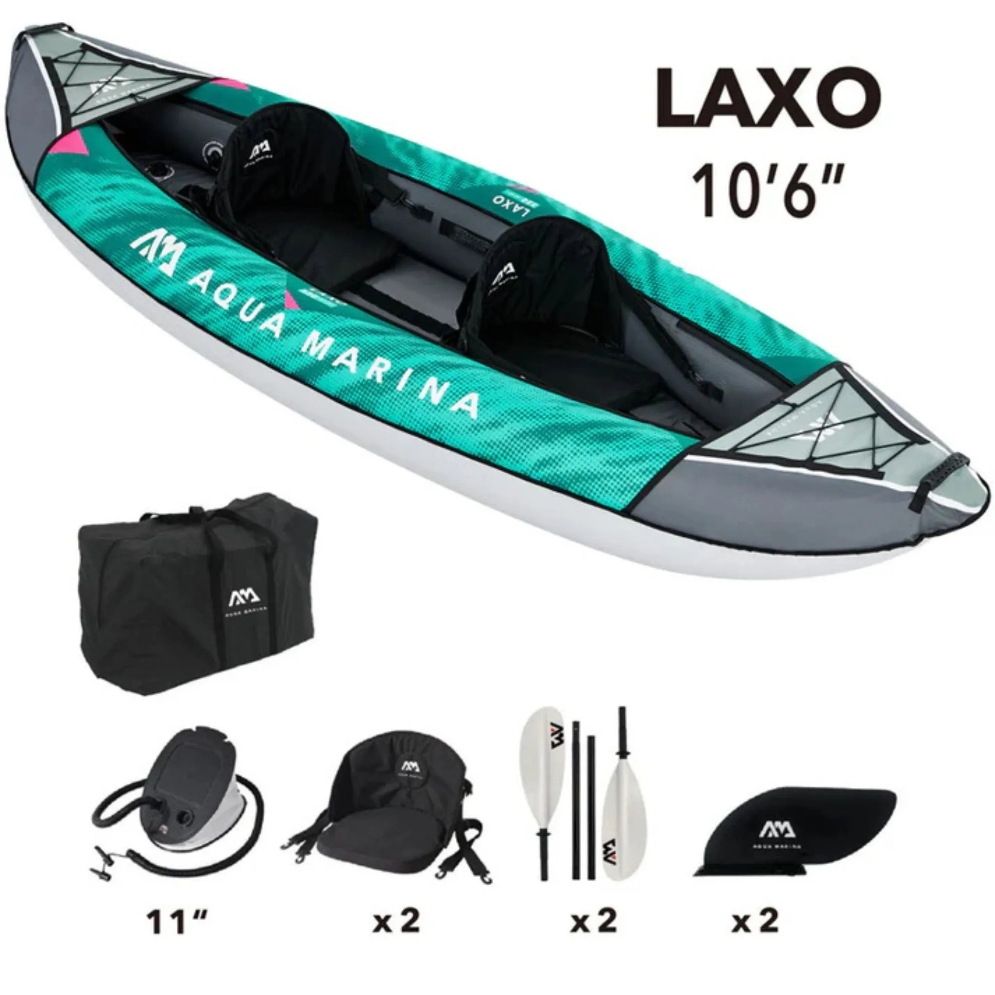 Aqua Marina Laxo Inflatable Kayak Package