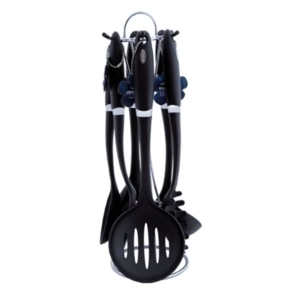 Arshia Utensil 7pc Set Black