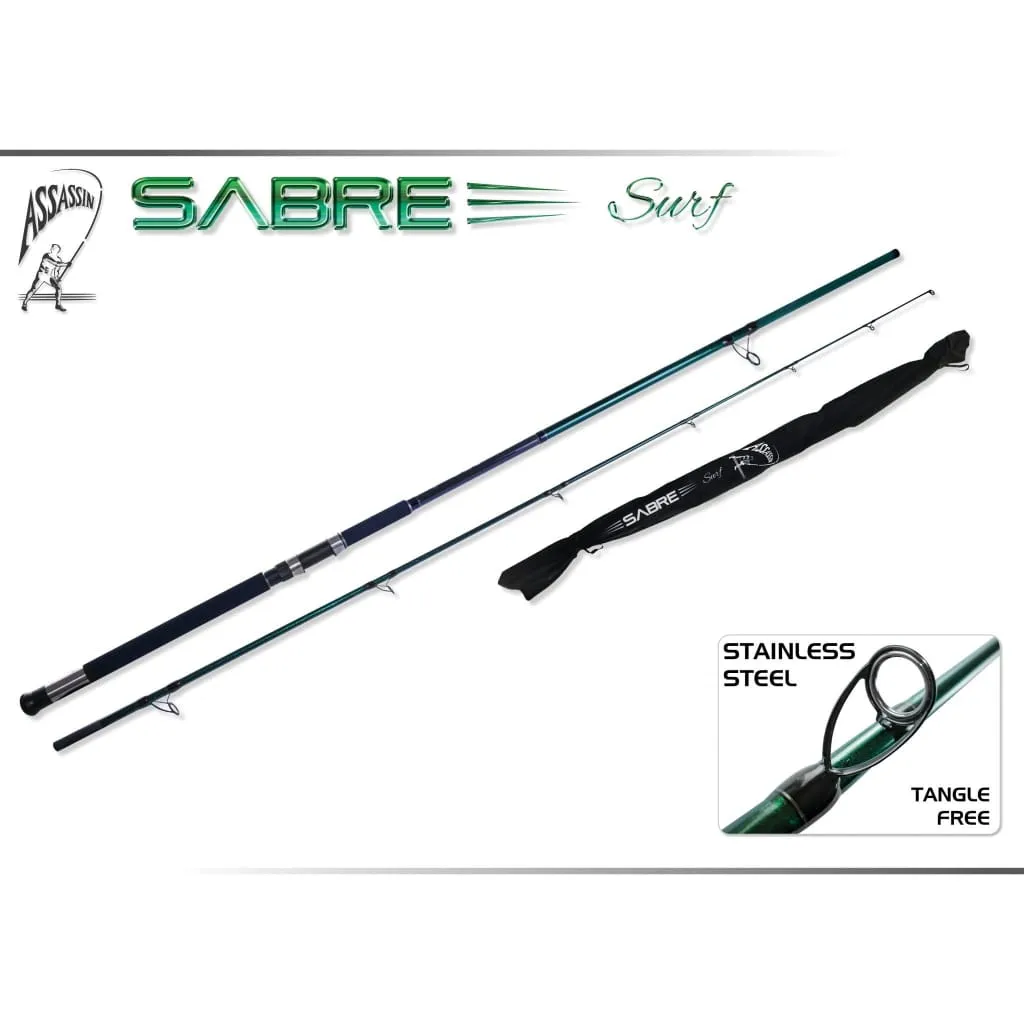 Assassin Sabre Surf Spin Rod Long Butt