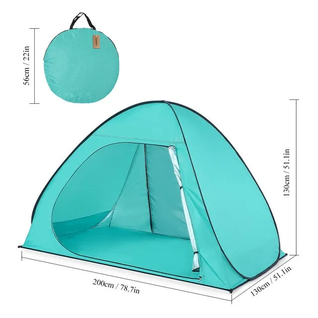 Automatic Pop Up Beach Tent Sun Shelter