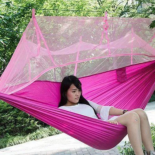 Backpacking Hammock With Mosquito Net
