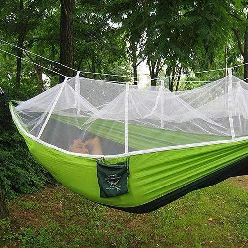 Backpacking Hammock With Mosquito Net