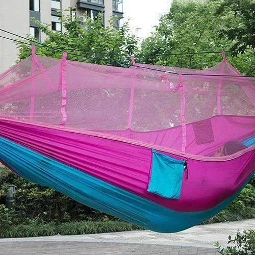 Backpacking Hammock With Mosquito Net
