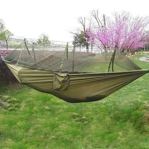 Backpacking Hammock With Mosquito Net