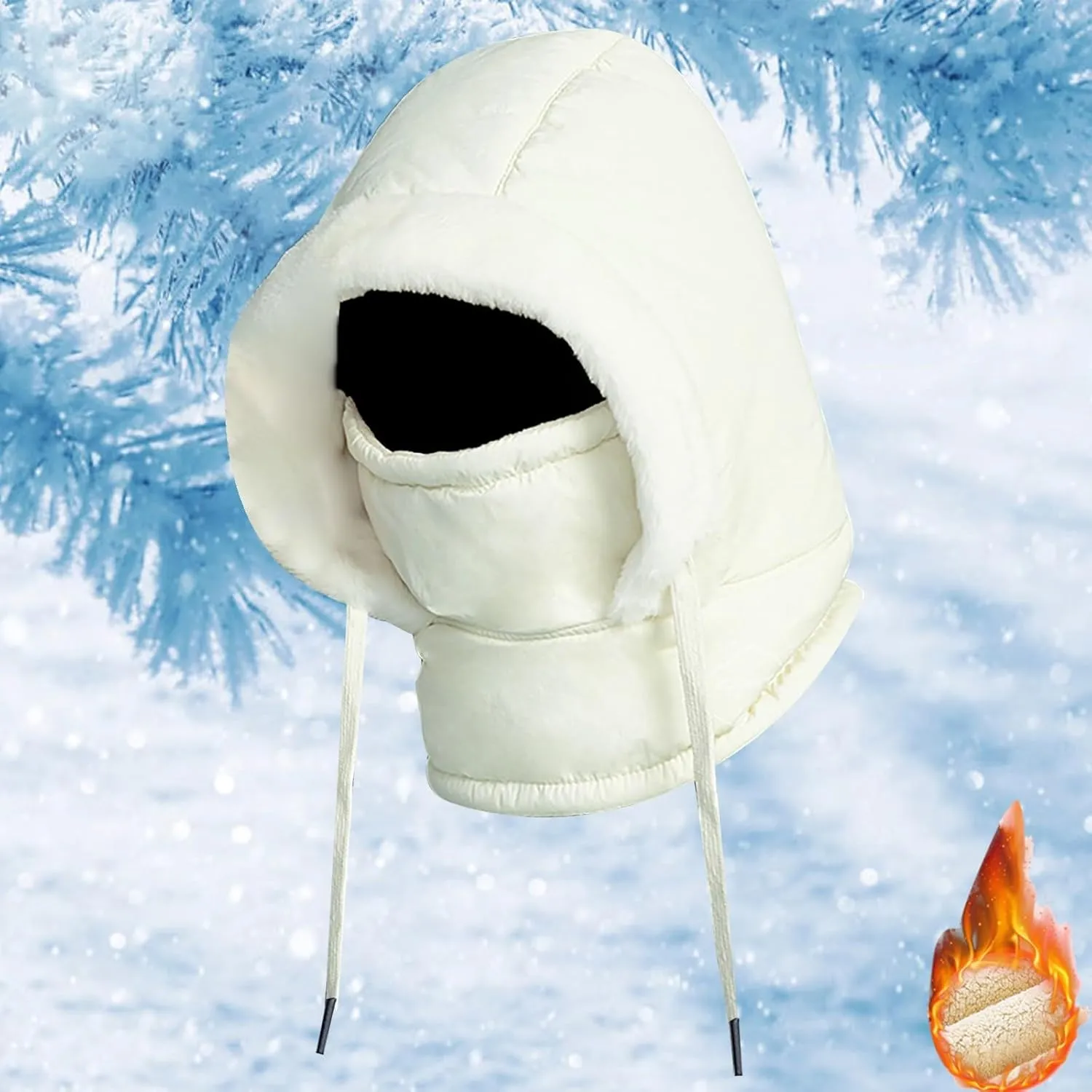 Balaclava Ski Mask Windproof Thermal Warm Winter Face Mask for Men Women Full Face Cover for Cold Weather Skiing
