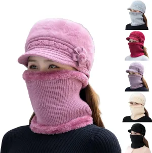 Balaclava Winter Ski Mask for Men Women, Face Mask Hat Neck Windproof Hooded Scarf Cold Weather Warm Face Cover