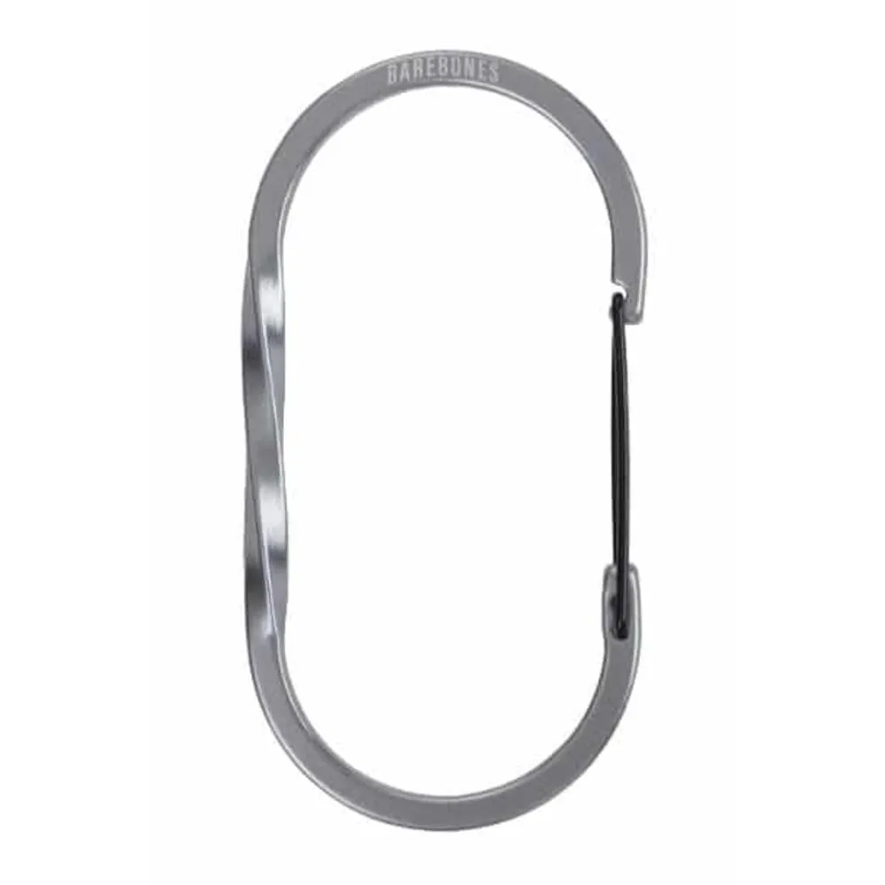BareBones - Wiregate Carabiner Large - Gunmetal