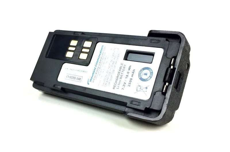 BATTERY FOR MOTOROLA APX4000 - 7.2 V / 2500 mAh / 18.0 Wh / Li-Ion
