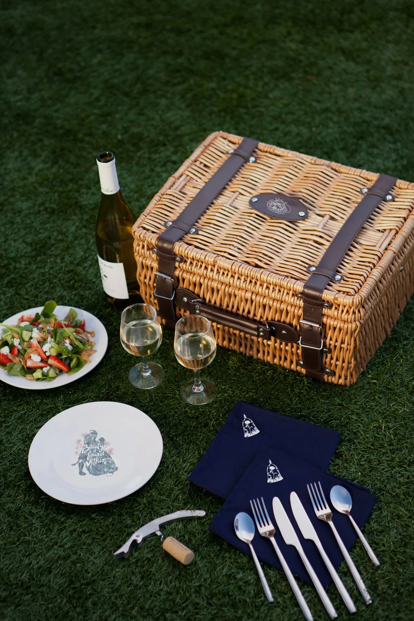 Beauty & the Beast - Champion Picnic Basket