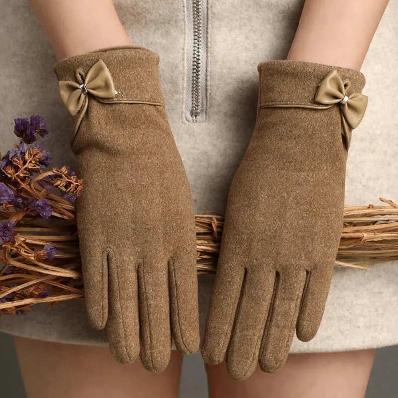 Belle Fleur Winter Gloves