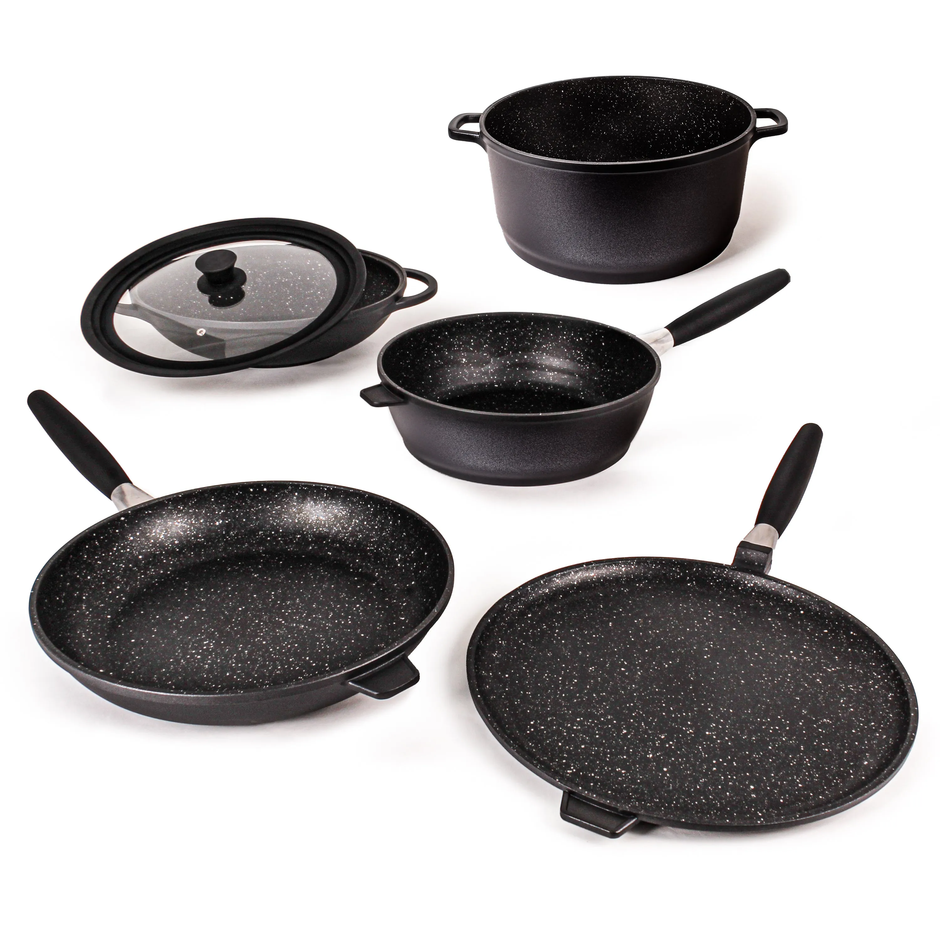 BergHOFF EuroCAST 6Pc Chef Add-on Cookware Set