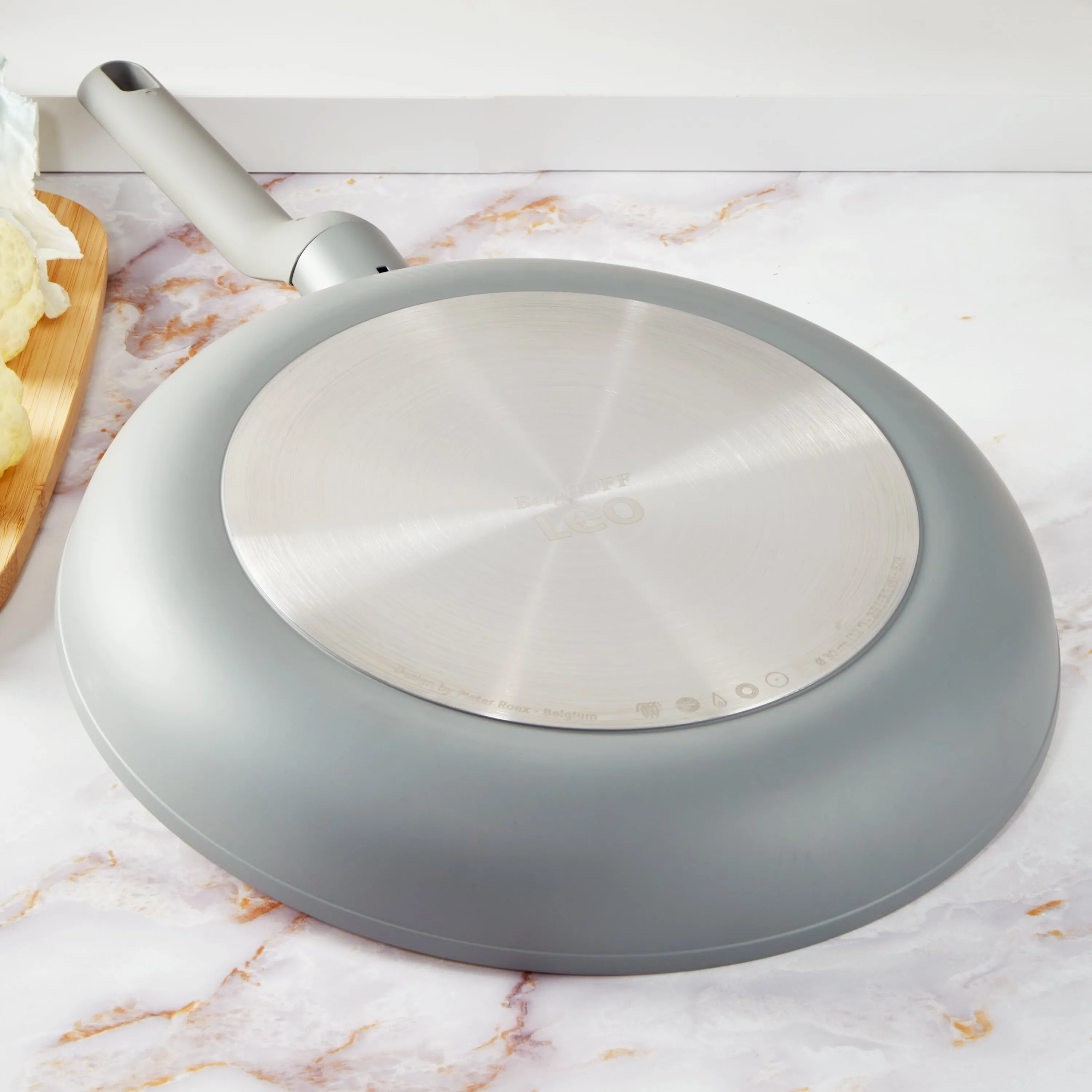 BergHOFF Leo Balance 2pc Nonstick Aluminum Fry Pan Set, Moonmist