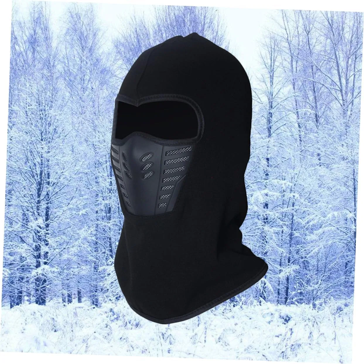 BESPORTBLE Sports Neck Warmer Hats Warm Balaclava Outdoor Cap Warm Hat Black