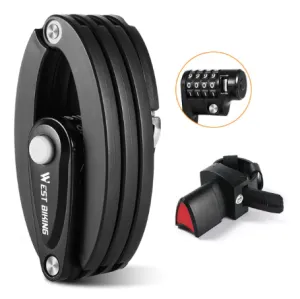 Bicycle Locks Anti-theft Steel Cable Lock Bike With Chain Security Cycling Electric Scooter