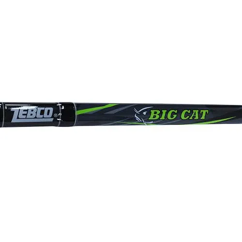 Big Cat Spinning Combo - 50, 4.9:1 Gear Ratio, 32" Retrieve Rate, 7' Length, 2pc Rod, 8-17 lb Line Rating