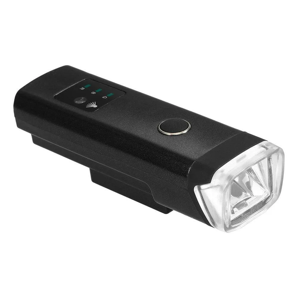 Bike Front Light USB Charging Induction Bicycle Light Flashlight Cycling Waterproof Torch Bike Headlight